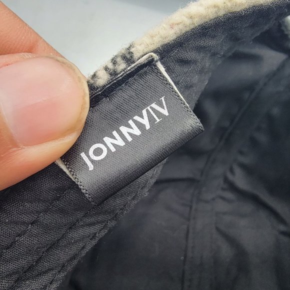 JonnyIV Plaid Wool Hat Winter Warm Adjustable Lightweight Casual Outdoors - Picture 8 of 11